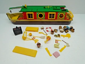 Sylvanian Families Vintage Rose Of Sylvania Barge Playset With Accessories - Picture 1 of 11