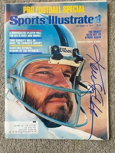 KENNY STABLER signed Sports Illustrated, 9/19/77 Oakland Raiders - Picture 1 of 3