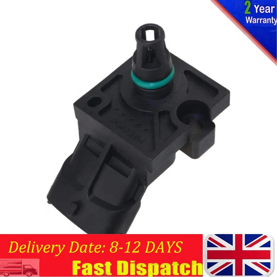 0261230296 Manifold Absolute Pressure MAP Sensor For VOLVO 04-06 Ford LandRover - Image 1 of 4