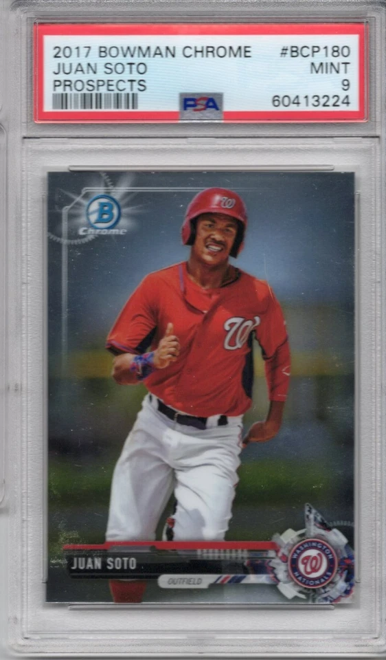 Bowman Chrome Prospects 2017 - Juan Soto # BCP180 PSA 9 Foto 1 de 1