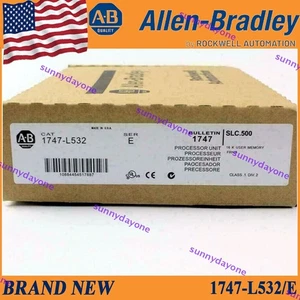 New Sealed AB 1747-L532/E SLC 500 SLC 5/03 CPU Processor Unit 1747 L532 - Picture 1 of 6