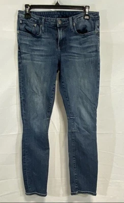 Jeans skinny Helmut Lang feminino azul algodão poli tamanho 28 - Imagem 1 de 4