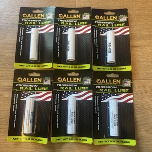 Lot Of 6 - Allen 6761A Crossbow Rail Lubricant 0.15oz each Tube - Picture 1 of 3