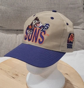 Vintage 90’s Phoenix Suns Snapback Tasmanian Devil Taz NBA Hat Cap Drew Pearson - Bild 1 von 11
