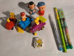 Peanuts Charlie Brown Woodstock Lucy 1950s, 1960s, Train Lot Vintage - Bild 1 von 23