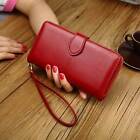 Ladies Pu Leather Wallet Long Purse Phone Card Holder Case Clutch Large Capacity