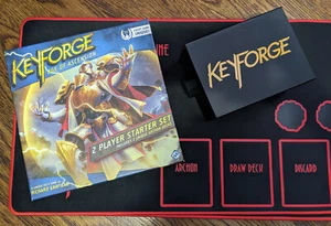Keyforge Age of Ascension Starter Set with Custom Extras *BEAUTIFUL* - Picture 1 of 4