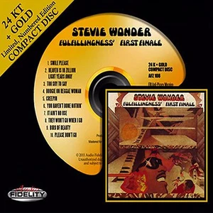 STEVIE WONDER - Fulfillingness First Finale - Audio Fidelity 24kt Gold CD AFZ108 - Imagen 1 de 1