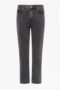 French Connection Roder Flicker Damen Denim HW Mom Jeans Snow Black UVP 75,00 £ - Bild 1 von 3