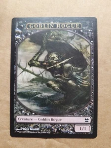 MTG Goblin Rogue Token NM Modern Masters Magic Black English 6/16 BULK DISCOUNT - Picture 1 of 1