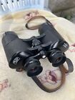 Carl Zeiss Jena Octarem 8 X 50B Binoculars W/ Neck Strap & Leather Case