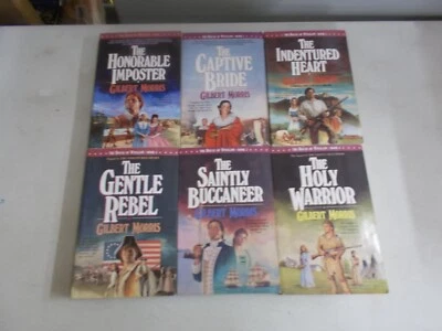 6 GILBERT MORRIS # THE HOUSE OF WINSLOW 1-6 TRADE PB IMPOSTER BRIDE HEART REBEL - Image 1 of 3