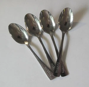 Juego de 4 cucharas mezcladoras de café/té de acero inoxidable, café Tastle, 5" de largo - Imagen 1 de 1