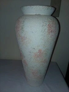 15 1/4" ROYAL HAEGER TEXTURED POTTERY VINTAGE VASE - Picture 1 of 7