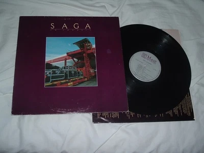 SAGA In Transit '82 ORIGINAL CANADIAN 1st press LP NMint  RUSH - Image 1 of 2