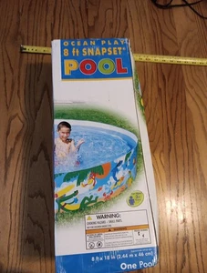 Ocean Play 8ft Snapset Pool. 8ft X 18 In By Intex - Picture 1 of 6
