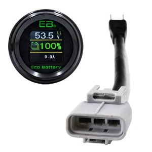 Install Kit for Eco 51v 105ah LifePo4 Skinny Lithium Battery | Club Car CarryAll - Picture 1 of 2