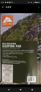Ozark Trail selbstaufblasendes CampPad mit Kissen - grau, Erwachsene, 78" L x 25" B x 2" H - Bild 1 von 2