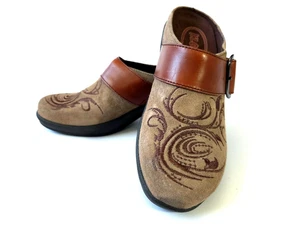 KLOGS Calzado Para Mujer Austin Taupe Gamuza Tapiz Bordado Talla 6 M - Imagen 1 de 15
