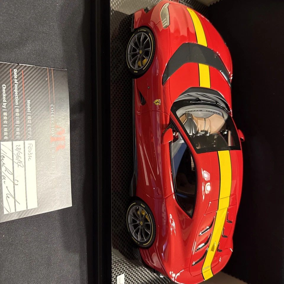 Bbr Ferrari Laferrari Aperta Rojo Corsa 322 1/18 Bbr182231 Foto 1 de 4