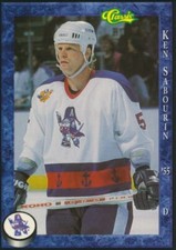 1994-95 Milwaukee Admirals Team Set # KEN SABOURIN