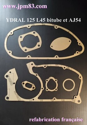 YDRAL 125 type L45 bitube et AJ54 - pochette de joints moteur - Imagen 1 de 2