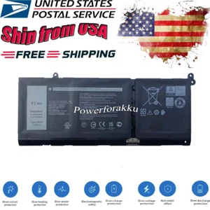 Battery for Inspiron 14 Plus 7420 7415 2-in-1 0FH3K2 0MGCM5 927N5 0927N5 0VKYJX - Picture 1 of 4