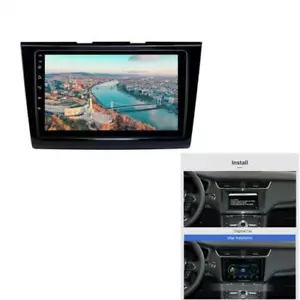 For Ford Taurus 2010-2018 w/ Auto A/C 13.6" Android 9 Vertical Screen GPS Radio - Foto 1 di 12