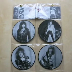 BON JOVI Interview Picture Disc Collection - 4 x 7" picture discs in wallet - Picture 1 of 2