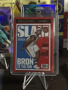 2020-21 Panini NBA Hoops Lebron James SLAM Insert #2 Cleveland Cavs Jersey - Picture 1 of 1