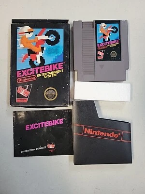 Excitebike (Nintendo Entertainment System, 1985) NES CIB Foto 1 de 4