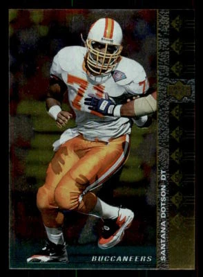 1994 SP  #172 Santana Dotson Tampa Bay Buccaneers - Image 1 of 2