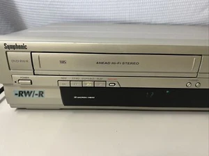 Symphonic WFR205 VCR/DVD Combo Recorder DVD Tray Sticks SOLD AS IS FOR PARTS - Picture 1 of 11