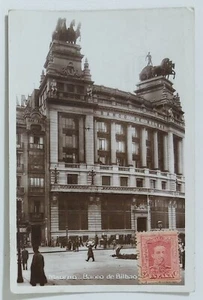 08687 894 Postkarte - Madrid - Banco de Bilbao - Espana - Spanien - 1927 - Bild 1 von 2