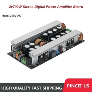 2x700W Stereo Digital Power Amplifier Board w/ Switching Power Supply pc89 - Bild 1 von 7