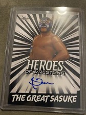 2023 Leaf Heroes Of Wrestling The Great Sasuke Autograph Auto #BA-GS1