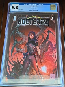 Nocterra #1 CGC 9.8 | Secret Visor Down Variant 1N 2021 Daniel Scott Snyder - Bild 1 von 5