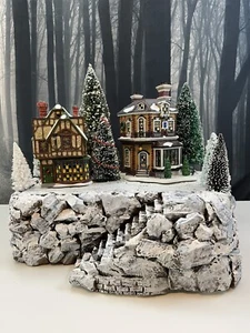 CHRISTMAS VILLAGE DISPLAY PLATFORM FOR DEPT 56 & LEMAX SNOW MOUNTAIN - Picture 1 of 5