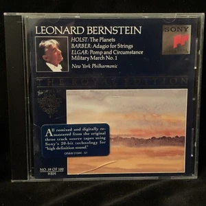 HOLST Planets & BARBER Adagio & ELGAR - BERNSTEIN Royal Edition - SONY CD 1992 - Imagen 1 de 3