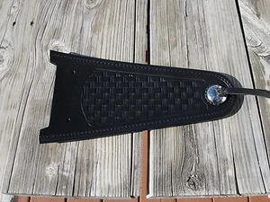 Heritage Springer Fender bib Cover FLSTS Black - Picture 1 of 4
