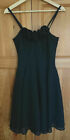 Charlotte Halton Black Strappy Dress Size 10
