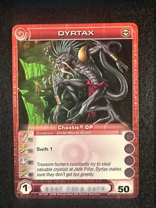 Chaotic TCG Max E 50 Dyrtax 5/20 OP1 1st Ed Common NM/LP - Bild 1 von 2