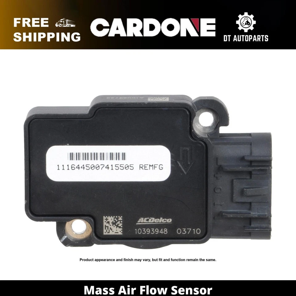 Sensor de fluxo de ar em massa Cardone para 2009-2015 Chevrolet Silverado 2500 HD 6L V8 - Imagem 1 de 4