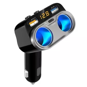 12V Car Cigarette Lighter Socket Splitter USB Type C PD 20W QC3.0 Fast Charger - Picture 1 of 7