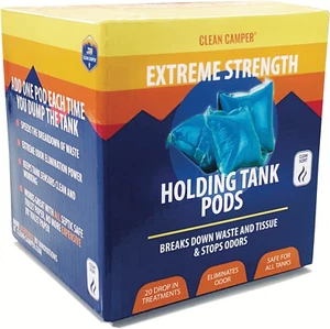 RV Holding Tank Treatment Drop-In Pods Makes Your Black Tank Smell Delightful |  - Picture 1 of 6