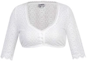 Marjo Dirndl & Trachten Dirndlbluse Isi-Maria halbarm ecru Damen - Bild 1 von 40
