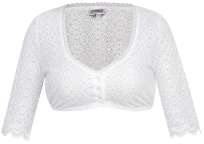 Marjo Dirndl & Trachten Dirndlbluse Isi-Maria halbarm ecru Damen - Bild 1 von 4