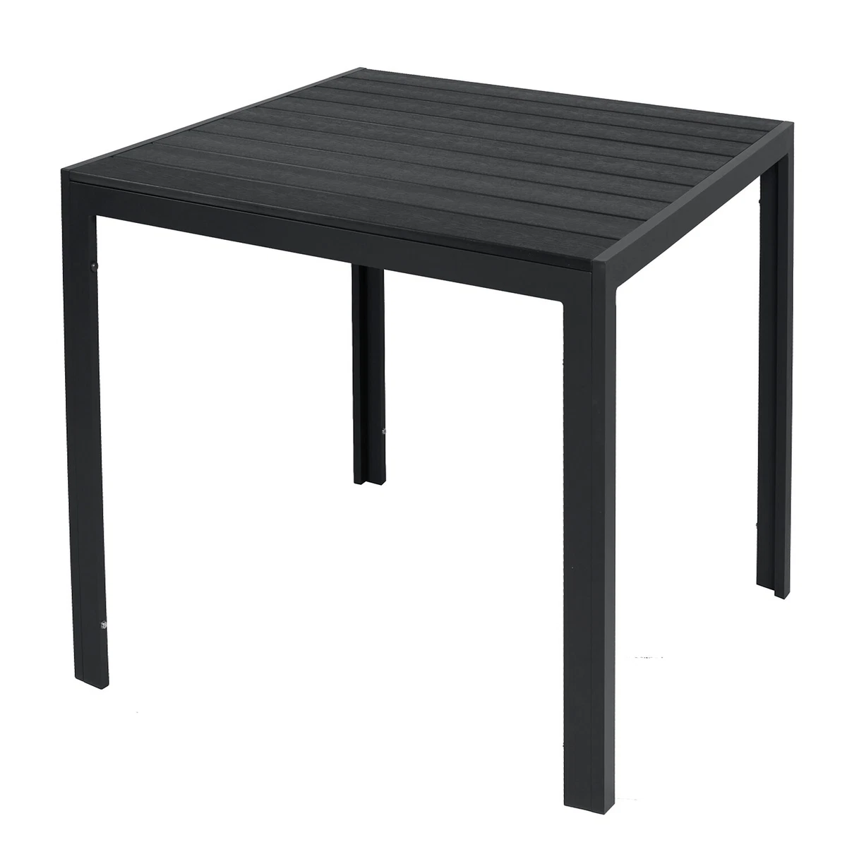 POLYWOOD RST18TA Beistelltisch Für Garten – Rund, 45,7 Cm Durchmesser, Farbe Tangerine, Aus Recyceltem HDPE, Witterungsbeständig