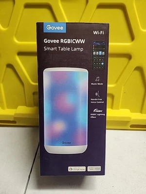 Govee RGBIC Smart Table Lamp Voice Control  Alexa - Wi-Fi -Hands Free H6052 - Image 1 of 4