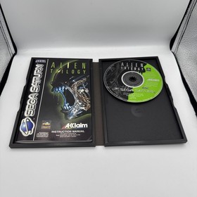 Alien Trilogy (Sega Saturn 1996) Video Game Complete With Manual.